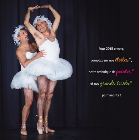 VOEUX MAISON BLEUE 2015